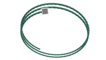 WICK patented flexible green sensor designed for WLT 21 adapter, used in automotive water ingress detection in confined or shaped areas